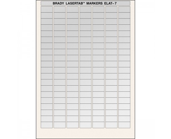 ELAT-7-773 LaserTab Lazerle Yazdırılabilir Etiketler ELAT-7-773 LaserTab Lazerle Yazdırılabilir Etiketler