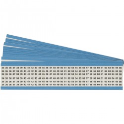 HH-34-66-PK Tel İşaretleme Kartları - Ardışık Sayılar