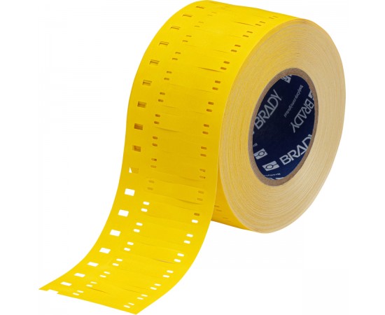HSNX-400-2-YL BradyTag Termal ve Dot Matrix Yazdırılabilir Yapışkansız Etiketler HSNX-400-2-YL BradyTag Termal ve Dot Matrix Yazdırılabilir Yapışkansız Etiketler