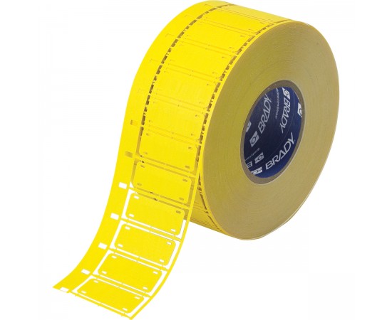 HSNX-800-2-YL BradyTag Termal ve Dot Matrix Yazdırılabilir Yapışkansız Etiketler HSNX-800-2-YL BradyTag Termal ve Dot Matrix Yazdırılabilir Yapışkansız Etiketler