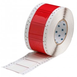 HX-1000-2-WT PermaSleeve Tel İşaretleme Makaronları