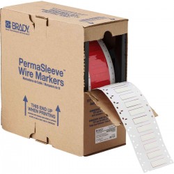 HX-250-150-WT 76 mm Kukalı PermaSleeve Heatex Polyolefin Tel İşaretleme Makaronları