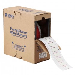 HX-500-150-WT-2 PermaSleeve Tel İşaretleme Makaronları