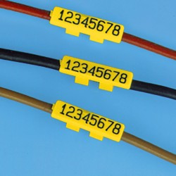 TAG ICS 100 3 STICKS YELLOW . ICS yapışkansız etiket 4x16 D.1.7/3.2 3 ağaçlı sarı