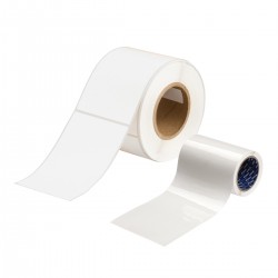 J50-262-2569-KT J4000 J5000 Yazıcılar için Polyester Etiket ve Üst Laminasyon Kiti - 154,94 x 104,90 mm