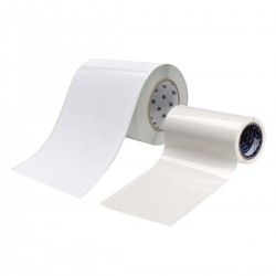 J50-267-2569-KT J4000 J5000 Yazıcılar için Polyester Etiket ve Üst Laminasyon Kiti - 210,82 x 154,94 mm