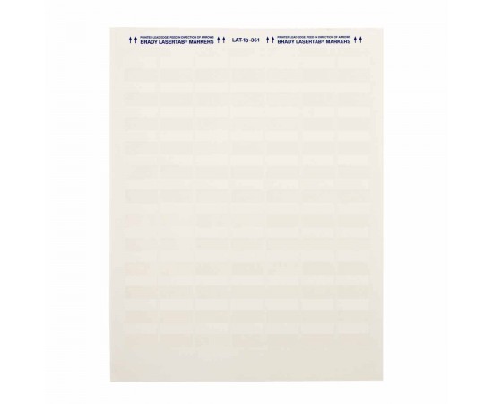 LAT-16-361-1 LaserTab Lazerle Yazdırılabilir Etiketler LAT-16-361-1 LaserTab Lazerle Yazdırılabilir Etiketler
