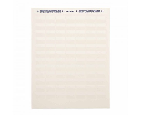 LAT-16-361-5 LaserTab Lazerle Yazdırılabilir Etiketler LAT-16-361-5 LaserTab Lazerle Yazdırılabilir Etiketler
