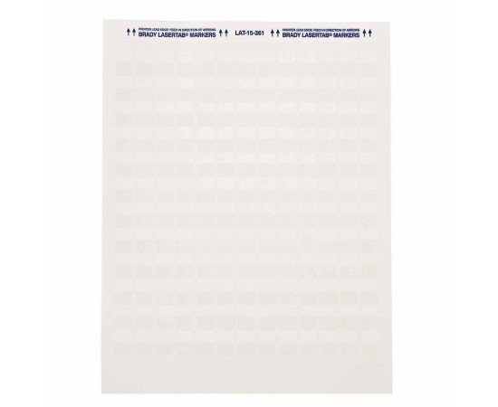 LAT-17-361-2.5 LaserTab Lazerle Yazdırılabilir Etiketler LAT-17-361-2.5 LaserTab Lazerle Yazdırılabilir Etiketler