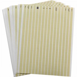LAT-2-652-10 LaserTab Lazerle Yazdırılabilir Etiketler