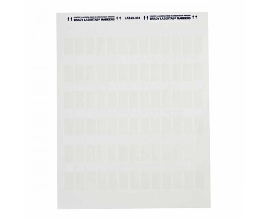 LAT-22-361-5 LaserTab Lazerle Yazdırılabilir Etiketler LAT-22-361-5 LaserTab Lazerle Yazdırılabilir Etiketler