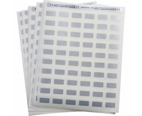 LAT-23-773-2.5 LaserTab Lazerle Yazdırılabilir Etiketler LAT-23-773-2.5 LaserTab Lazerle Yazdırılabilir Etiketler
