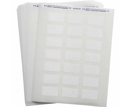 LAT-24-747-1 LaserTab Lazerle Yazdırılabilir Etiketler LAT-24-747-1 LaserTab Lazerle Yazdırılabilir Etiketler