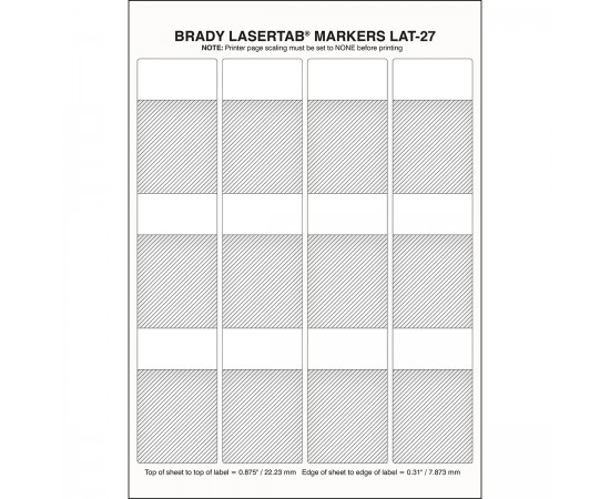 ELAT-27-361-1 LaserTab Lazerle Yazdırılabilir Etiketler ELAT-27-361-1 LaserTab Lazerle Yazdırılabilir Etiketler