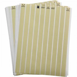 LAT-29-652-10 LaserTab Lazerle Yazdırılabilir Etiketler