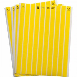 LAT-29-747-10-YL LaserTab Lazerle Yazdırılabilir Etiketler
