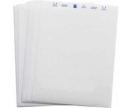 LAT-34-707-1 LaserTab Lazerle Yazdırılabilir Etiketler LAT-34-707-1 LaserTab Lazerle Yazdırılabilir Etiketler