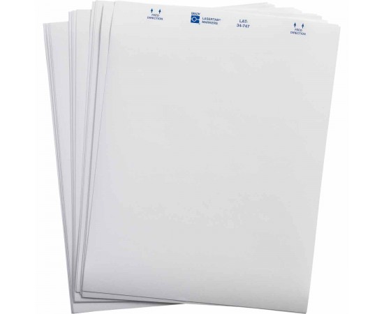 LAT-34-747 LaserTab Lazerle Yazdırılabilir Etiketler LAT-34-747 LaserTab Lazerle Yazdırılabilir Etiketler