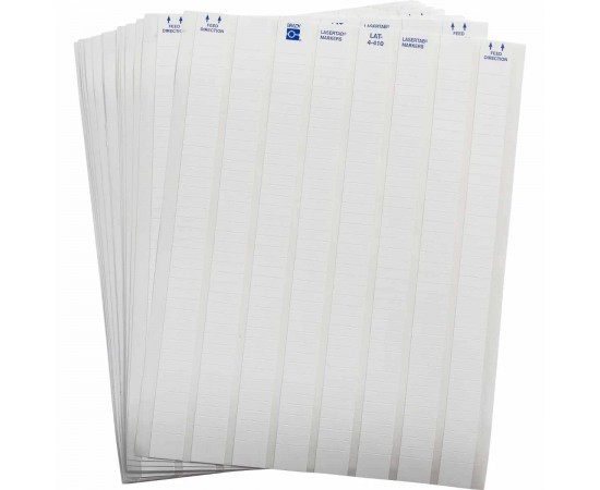 LAT-4-410-10 LaserTab Lazerle Yazdırılabilir Etiketler LAT-4-410-10 LaserTab Lazerle Yazdırılabilir Etiketler
