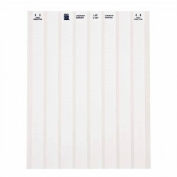 LAT-4-747-10 LaserTab Lazerle Yazdırılabilir Etiketler