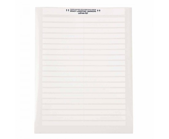 LAT-44-707-2.5 LaserTab Lazerle Yazdırılabilir Etiketler LAT-44-707-2.5 LaserTab Lazerle Yazdırılabilir Etiketler