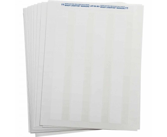 LAT-56-361-2.5 LaserTab Lazerle Yazdırılabilir Etiketler LAT-56-361-2.5 LaserTab Lazerle Yazdırılabilir Etiketler