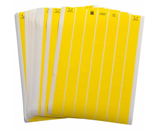 LAT-7-747-10-YL LaserTab Lazerle Yazdırılabilir Etiketler LAT-7-747-10-YL LaserTab Lazerle Yazdırılabilir Etiketler