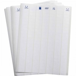 LAT-7-799-10 LaserTab Serisi Polyamid Kaplı Naylon Bez Etiketler