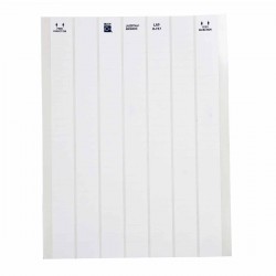 LAT-8-747-10 LaserTab Lazerle Yazdırılabilir Etiketler