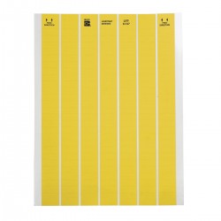 LAT-8-747-10-YL LaserTab Lazerle Yazdırılabilir Etiketler