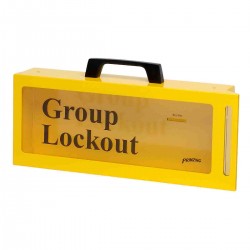 METAL 10 PADLOCK WALL LOCK BOX PRINZING Taşınabilir / Duvar Grup Kilit Kutusu