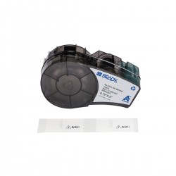 M21-11-595-WT M210 ve M211 yazıcı için Tüm Hava Koşullarına Uygun Kalıcı Yapışkan Vinil Etiketler