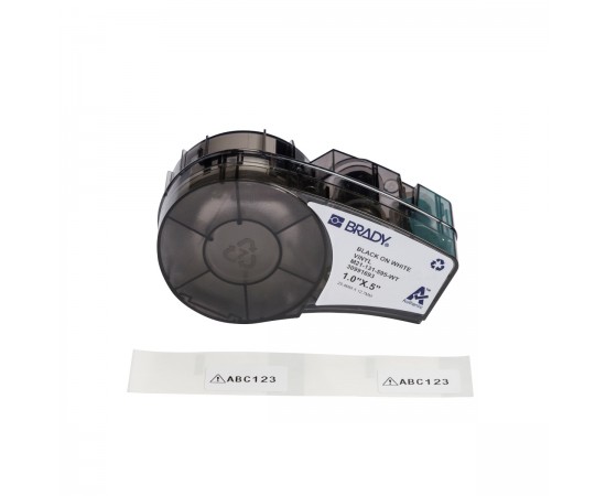 M21-131-595-WT M210 ve M211 yazıcı için Tüm Hava Koşullarına Uygun Kalıcı Yapışkan Vinil Etiketler M21-131-595-WT M210 ve M211 yazıcı için Tüm Hava Koşullarına Uygun Kalıcı Yapışkan Vinil Etiketler