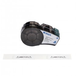 M21-137-595-WT M210 ve M211 yazıcı için Tüm Hava Koşullarına Uygun Kalıcı Yapışkan Vinil Etiketler