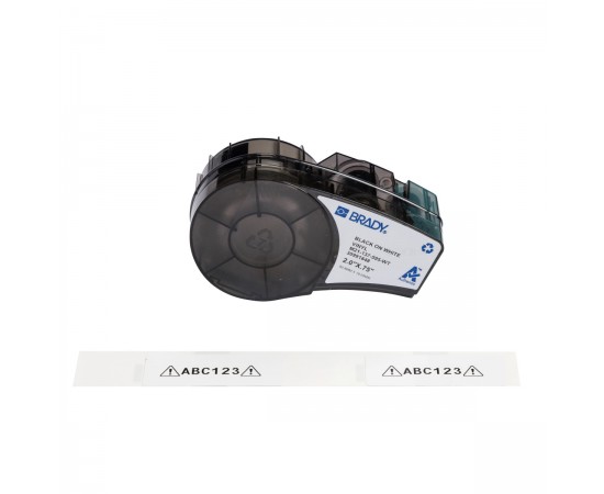 M21-137-595-WT M210 ve M211 yazıcı için Tüm Hava Koşullarına Uygun Kalıcı Yapışkan Vinil Etiketler M21-137-595-WT M210 ve M211 yazıcı için Tüm Hava Koşullarına Uygun Kalıcı Yapışkan Vinil Etiketler