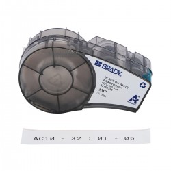 M21-750-414 M211; M210; BMP21-PLUS; BMP21-LAB; BMP21 için BradyGrip Cırt Bant Üstü Yazdırma Etiketleri