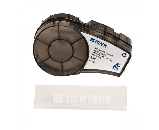 M21-750-430-WT-CL M211; M210; BMP21-PLUS; BMP21-LAB; BMP21 için polyester bant M21-750-430-WT-CL M211; M210; BMP21-PLUS; BMP21-LAB; BMP21 için polyester bant