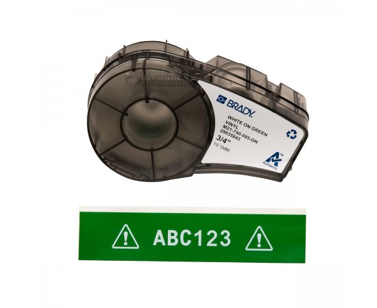 M21-750-595-GN M211; M210; BMP21-PLUS; BMP21-LAB; BMP21 için vinil bant M21-750-595-GN M211; M210; BMP21-PLUS; BMP21-LAB; BMP21 için vinil bant