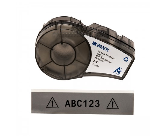 M21-750-595-GY M211; M210; BMP21-PLUS; BMP21-LAB; BMP21 için vinil bant M21-750-595-GY M211; M210; BMP21-PLUS; BMP21-LAB; BMP21 için vinil bant
