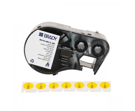 M-83-499-YL-BK M410/BMP41/M510/BMP51/M511 Etiket Yazıcı Etiketleri M-83-499-YL-BK M410/BMP41/M510/BMP51/M511 Etiket Yazıcı Etiketleri
