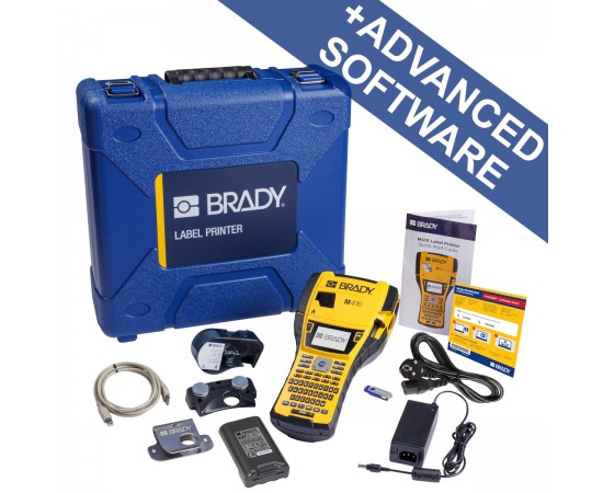 M410-KIT-EU-BWS M410 Taşınabilir Etiket Yazıcısı Kiti AB + Brady Workstation Paketi M410-KIT-EU-BWS M410 Taşınabilir Etiket Yazıcısı Kiti AB + Brady Workstation Paketi