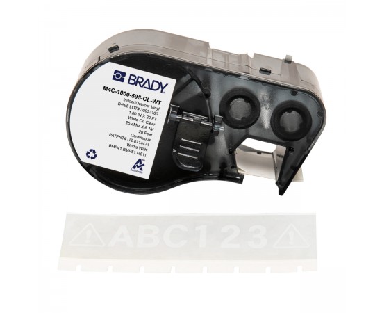 MC1-1000-595-CL-WT M410/BMP41/M510/BMP51/M511 Etiket Yazıcı Bandı MC1-1000-595-CL-WT M410/BMP41/M510/BMP51/M511 Etiket Yazıcı Bandı