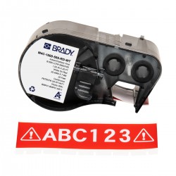 MC1-1000-595-RD-WT M410/BMP41/M510/BMP51/M511 Etiket Yazıcı Bandı