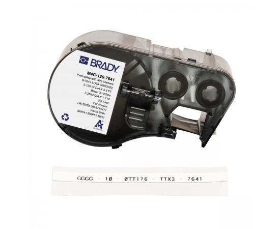 MC-125-7641 M410/BMP41/M510/BMP51/M511 Düşük Dumanlı Halojensiz PermaSleeve Tel İşaretleme Makaronları MC-125-7641 M410/BMP41/M510/BMP51/M511 Düşük Dumanlı Halojensiz PermaSleeve Tel İşaretleme Makaronları