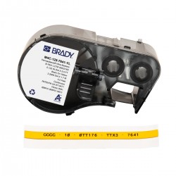 MC-125-7641-YL M410/BMP41/M510/BMP51/M511 Düşük Dumanlı Halojensiz PermaSleeve Tel İşaretleme Makaronları