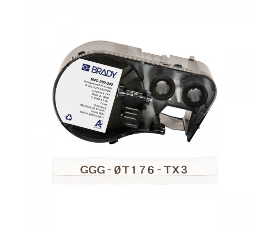 MC-250-342 M410/BMP41/M510/BMP51/M511 Etiket Yazıcısı PermaSleeve Kablo İşaretleme Makaronları MC-250-342 M410/BMP41/M510/BMP51/M511 Etiket Yazıcısı PermaSleeve Kablo İşaretleme Makaronları