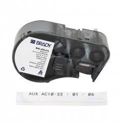 M4C-250-414 M410/BMP41/M510/BMP51/M511 için BradyGrip Cırt Bant Üstü Yazdırma Etiketleri