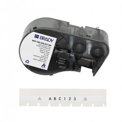 M4C-250-595-WT-BK M410/BMP41/M510/BMP51/M511 Etiket Yazıcı Bandı