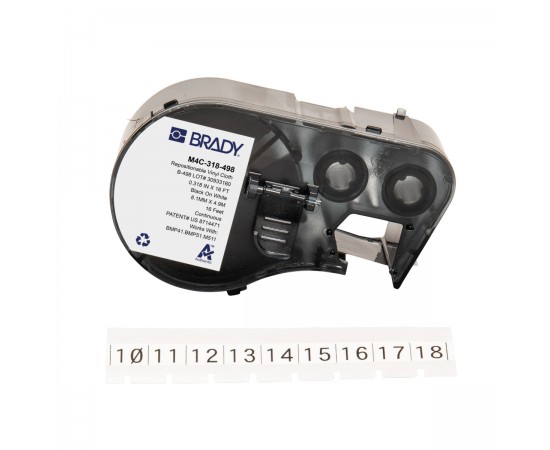 MC-318-498 M410/BMP41/M510/BMP51/M511 Etiket Yazıcı Etiketleri MC-318-498 M410/BMP41/M510/BMP51/M511 Etiket Yazıcı Etiketleri