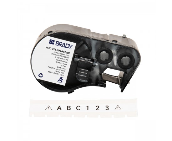 MC-375-595-WT-BK M410/BMP41/M510/BMP51/M511 Etiket Yazıcı Bandı MC-375-595-WT-BK M410/BMP41/M510/BMP51/M511 Etiket Yazıcı Bandı